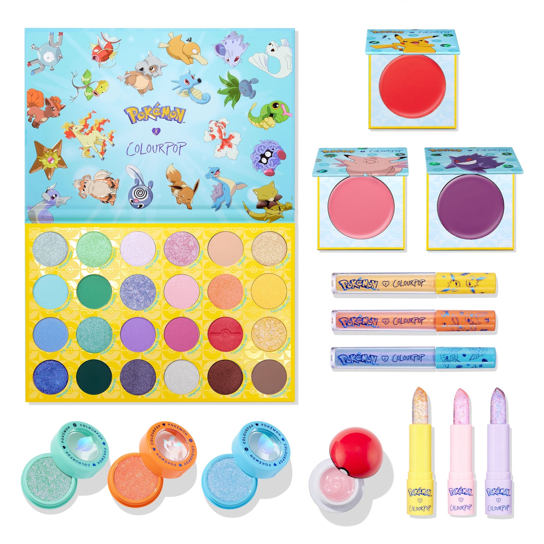 Pokémon x ColourPop Collection | Colour Edit