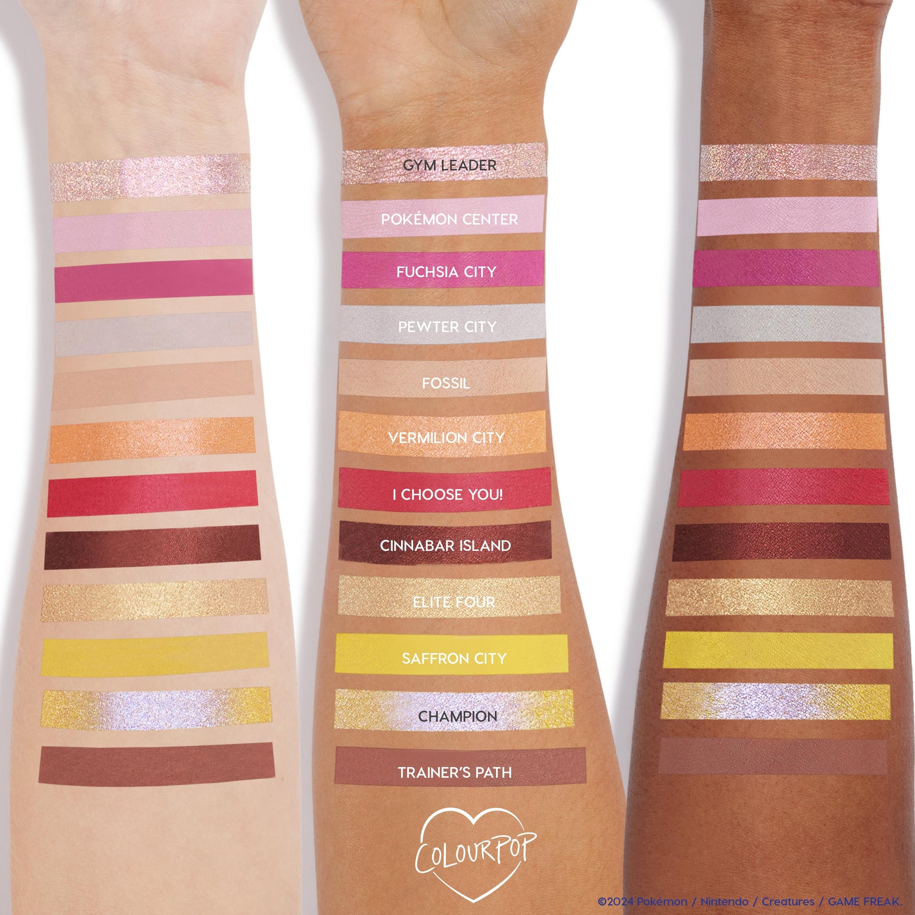 Pokémon x ColourPop Collection | Colour Edit